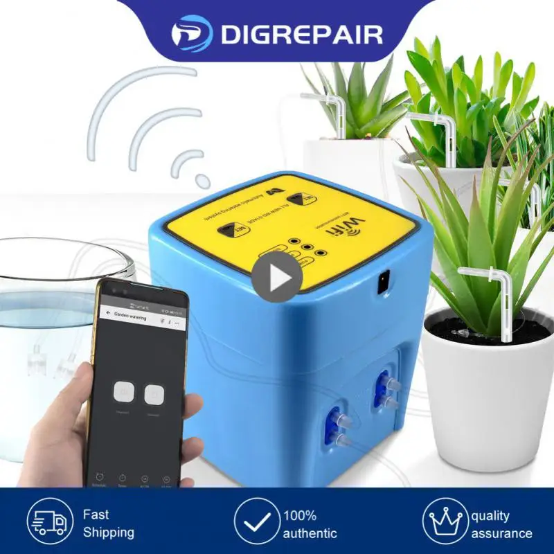 

Automatic Remote Appcontroller Intelligent Watering Device Wifi Mobile App Control Double Pump Irrigator Remote Control Timers