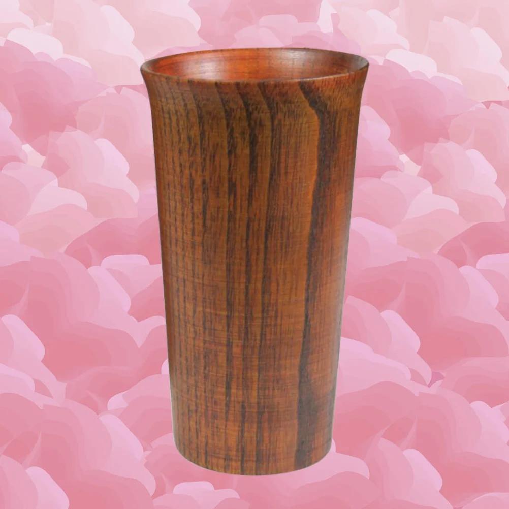 

1 шт. чашка для воды в деревенском стиле, гладкая полированная чашка, винтажная чашка для питья, деревянная чашка для чая для дома и офиса