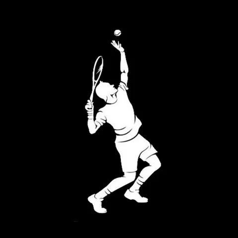 Виниловая наклейка для теннисных видов спорта