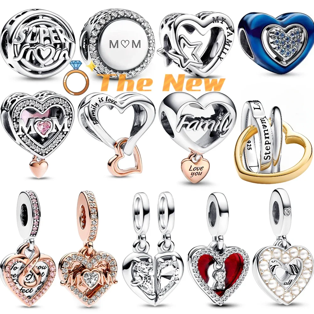 Новинка 2024 подвеска-браслет в виде сердца на день матери элегантное изящное