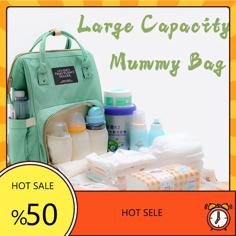

Baby Diaper Bag Large Capacity Backpack Maternity Waterproof Dry Wet Separation Nursing Bag Mummy Outdoor Travel Stroller Bag