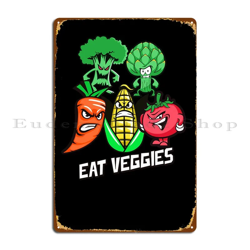 

Металлический плакат с едой и овощами, персонализированное украшение для стены, Классический кинотеатр, жестяной плакат