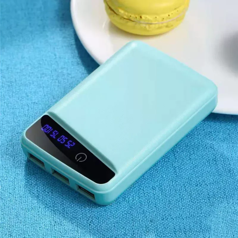 

3 Pcs Multifunctional 18650 Battery Charger Cover Power Bank Case High Quality DIY Box 3 USB Ports Suitable for Phone, Tablets