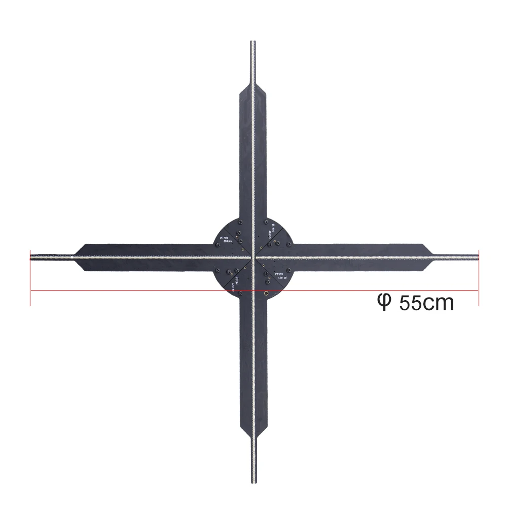 

TK60 Newest Innovative APP WIFI Control 55CM Android 3D Fan Hologram Advertising Display Machine 3D Holographic Hologram Led Fan