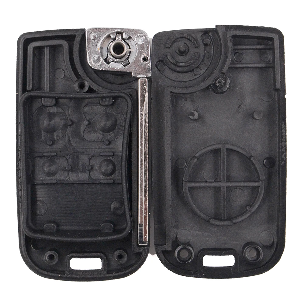 DIYKEY батарейный откидной пульт корпус автомобильного ключа чехол-брелок с