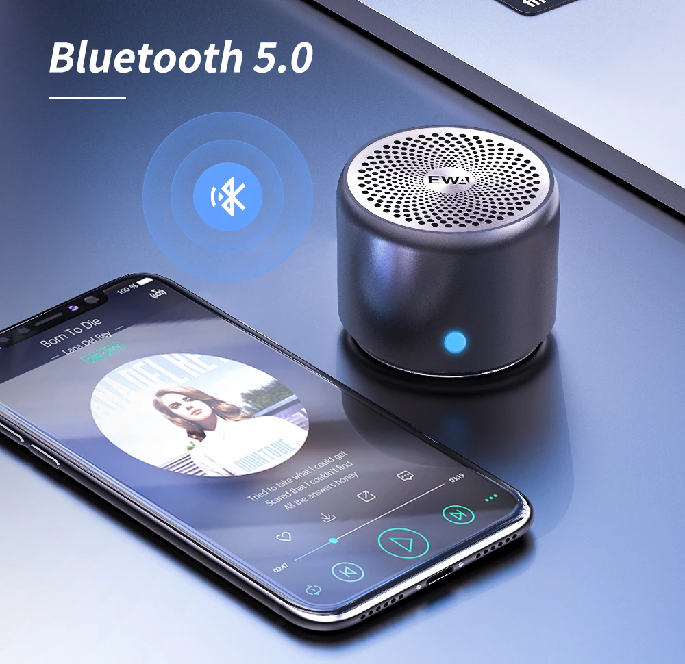 

Bluetooth-Колонка EWA A106/103 Водонепроницаемая с сабвуфером