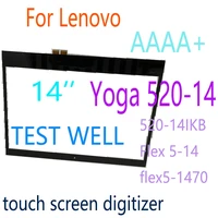 aaa14 touch for lenovo yoga 520 14 80x8 81c8 520 14ikb 520 14 flex 5 14 5 1470 touch screen digitizer panel glass without lcd
