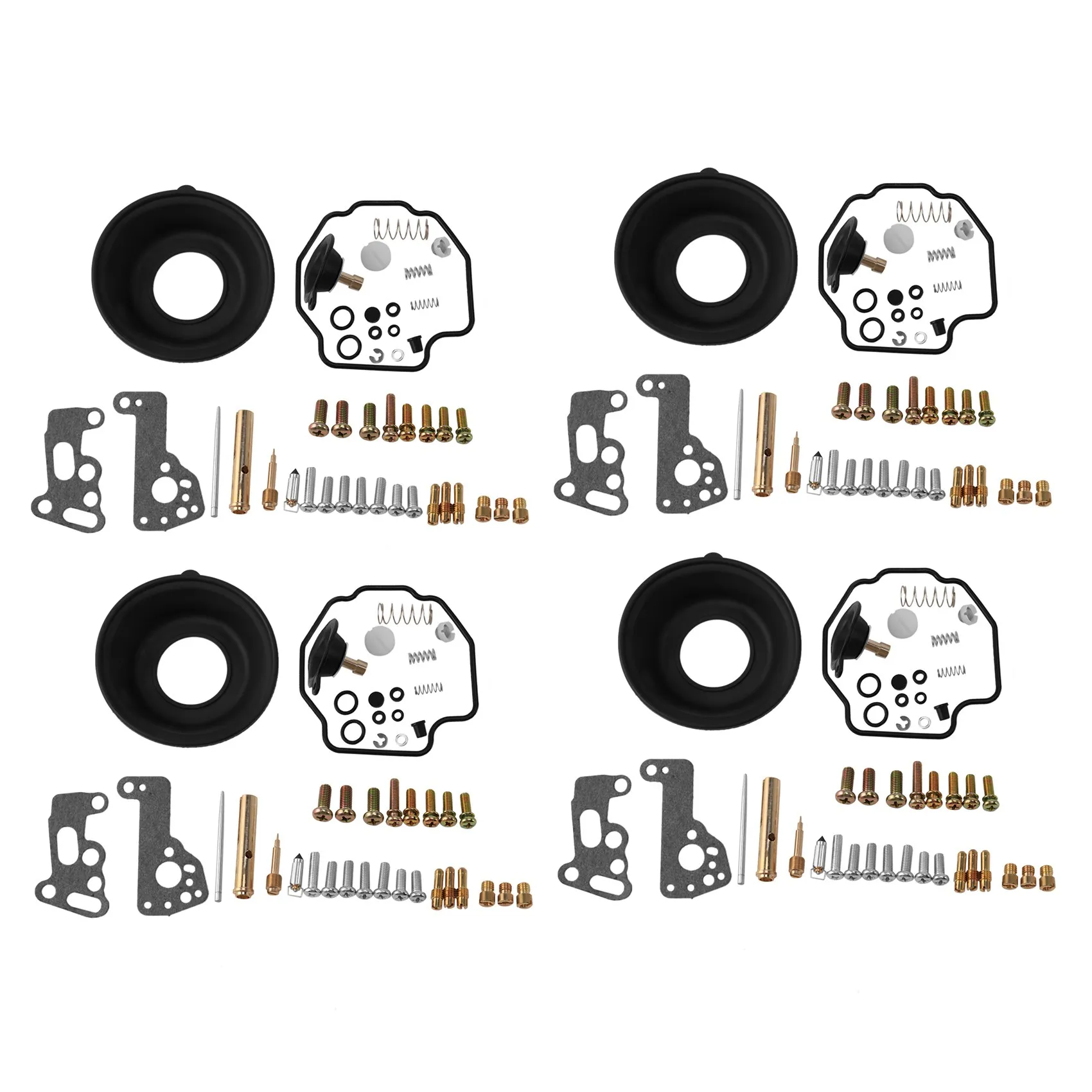 4 компл. для Yamaha V-MAX 1200 1985-2000 VMAX Ремкомплект карбюратора мотоцикла