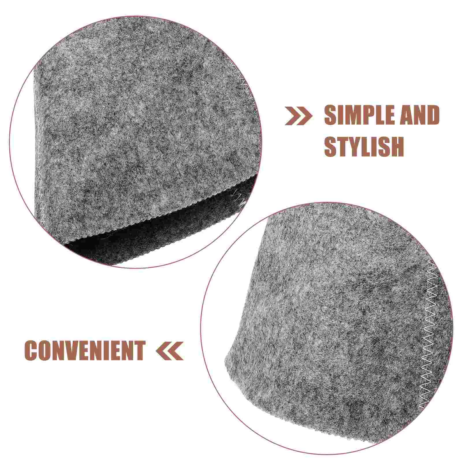 Костюм из двух предметов фетровая шапка для сауны шапочка душа русская ткань