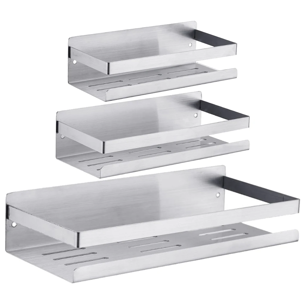 

Rust Bathroom Shelf Storage Organizer for Hotel