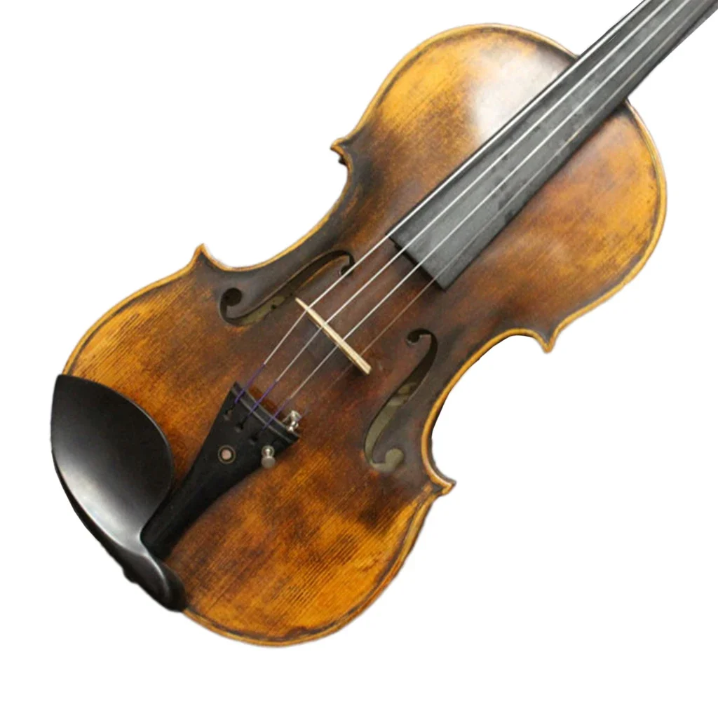 Фото Скрипка NAOMI Advanced Master Old Antique Stradi Style 4/4, копия Cremonese Violin 1715, 4/4, из лучшей европейской древесины, с насыщенным звучанием. №3