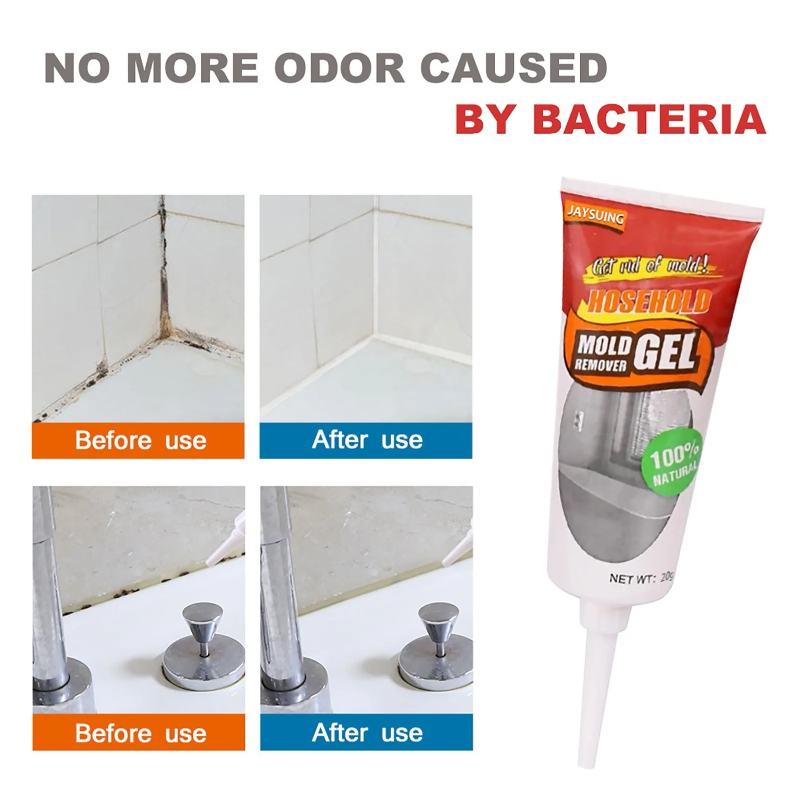 Бытовое средство для удаления плесени гель керамической плитки бассейна