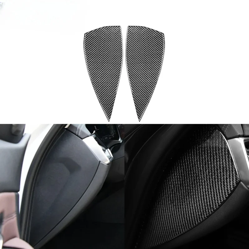 

For BMW 3 Series G20 G28 2019-2021 Carbon Fiber Interior Trim Car Door Buffer Panel 2 Pieces Protection Cover Sticker