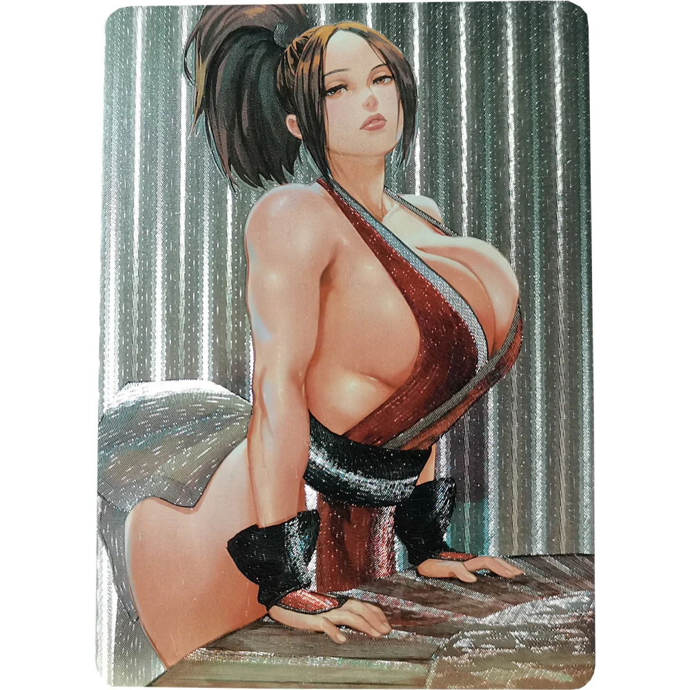 3 шт./компл. Аниме Девушки флэш-карты FGO Thekingoffighters Tekken ACG сексуальные Kawaii Mai Shiranui