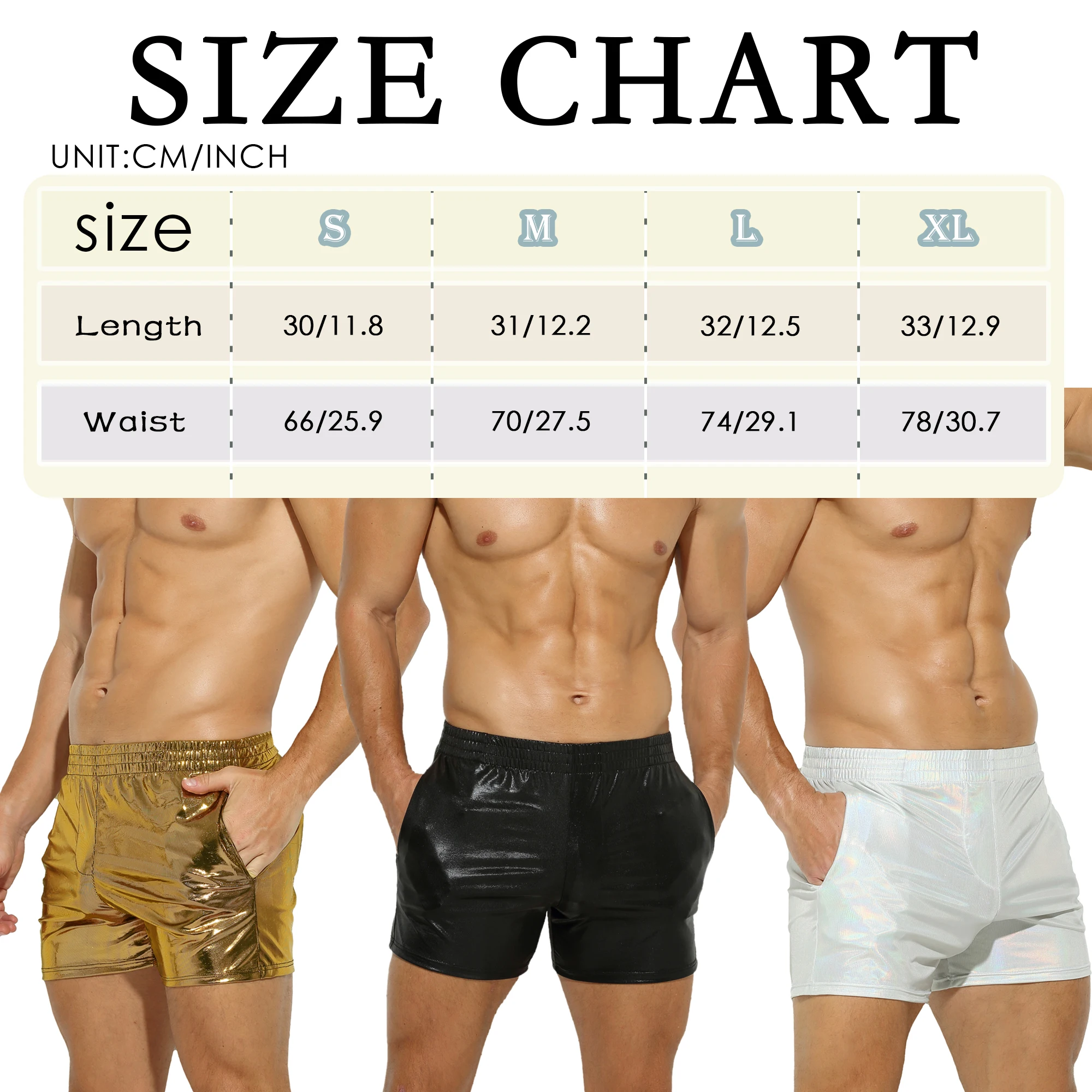 YUFEIDA Sexy Mens PU Leather Boxers Shorts Men Faux Leather Underwear Sexy Panties Low Waist Black Short Pants Male Swim Trunks