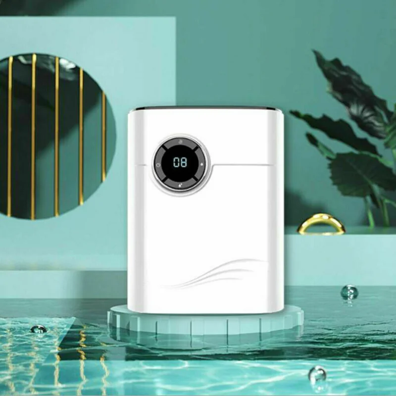 

[Flash Deal]600ML Home Mute Air Dehumidifier Bedroom Dehumidification Sterilization Dryer[US Stock]