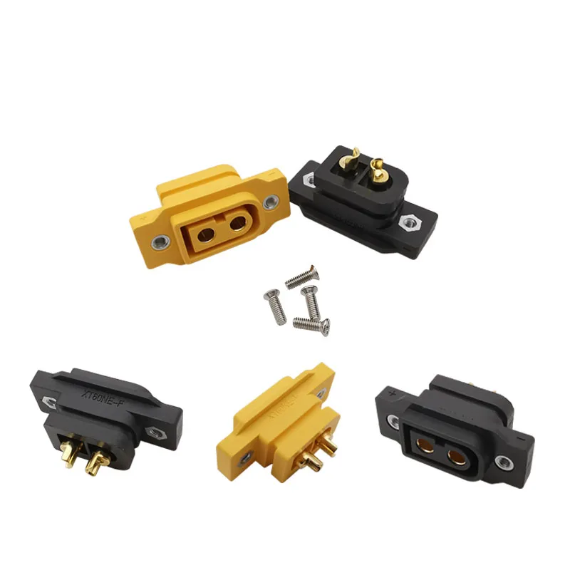 1/2 шт. Женский Штекерный Разъем XT60 штепсельная вилка крепление на панели с