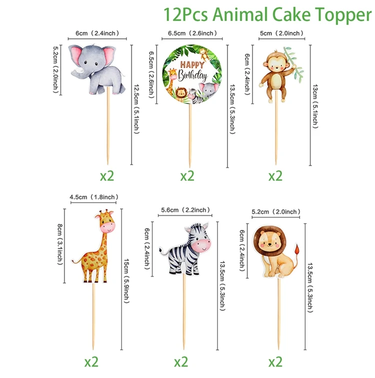 

Набор настольной посуды Jungle Animals