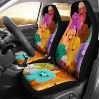 poodle car seat covers 15pack of 2 universal front seat protective cover