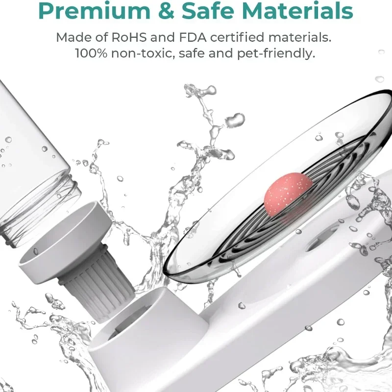 Автоматические домашние фонтаны с гравитацией неэлектрические видимые уровень