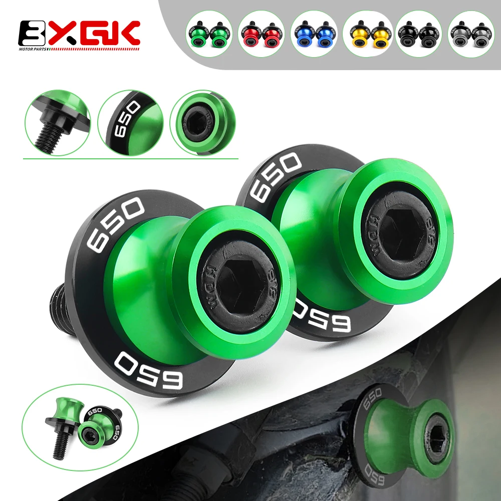Фото Для мотоциклов Kawasaki Vulcan S 650 VN650 2015-2023 2024: Аксессуары, алюминиевые CNC-слайдеры/шпули для маятника, винты для подставки 10 мм №2