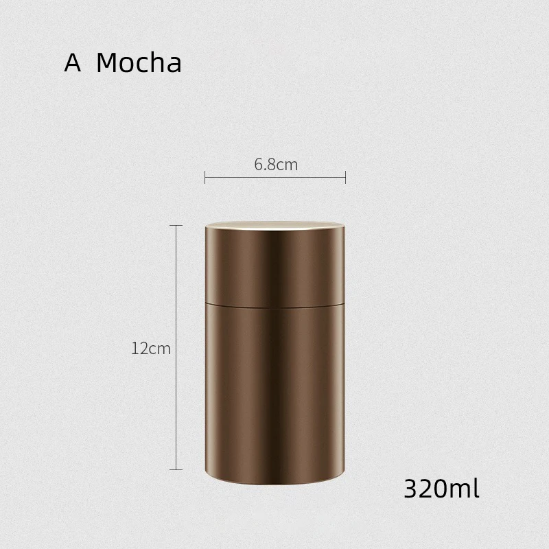 

Утолщенная алюминиевая банка для хранения, портативный герметичный контейнер, бутылки для чая для специй, кофе, чая, трав, путешествий