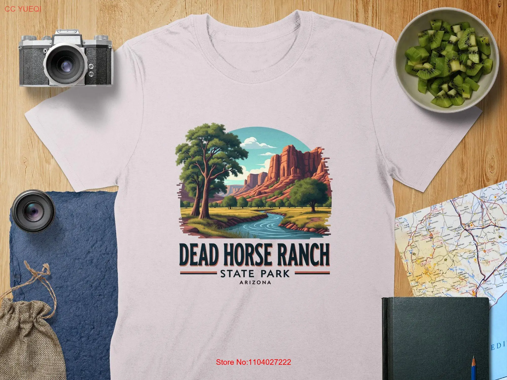 Футболка Dead Horse Ranch State Park Аризона живописный пейзаж любитель природы одежда для