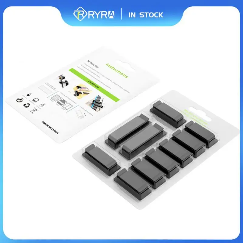 

RYRA Cable Manager USB Cable Winder Desktop Cable Organizer Management Multipurpose Clips Cables For Mouse Cable Headphones