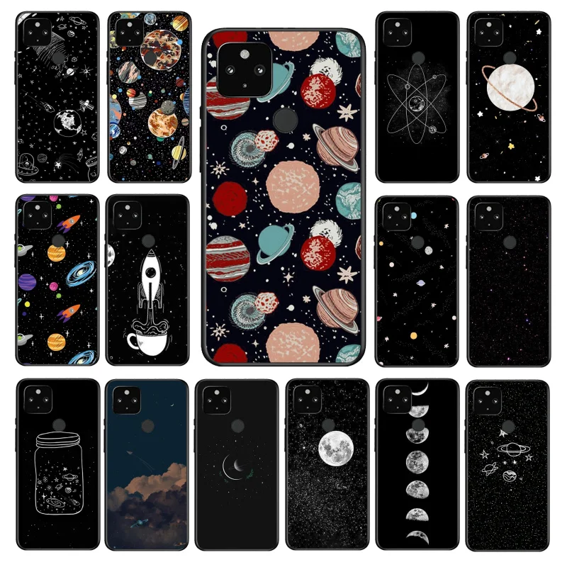 

Cartoon Space Planet Phone Case for Google Pixel 7 Pro 7 6A 6 Pro 5A 4A 3A Pixel 4 XL Pixel 5 6 4 3 XL 3A XL 2 XL