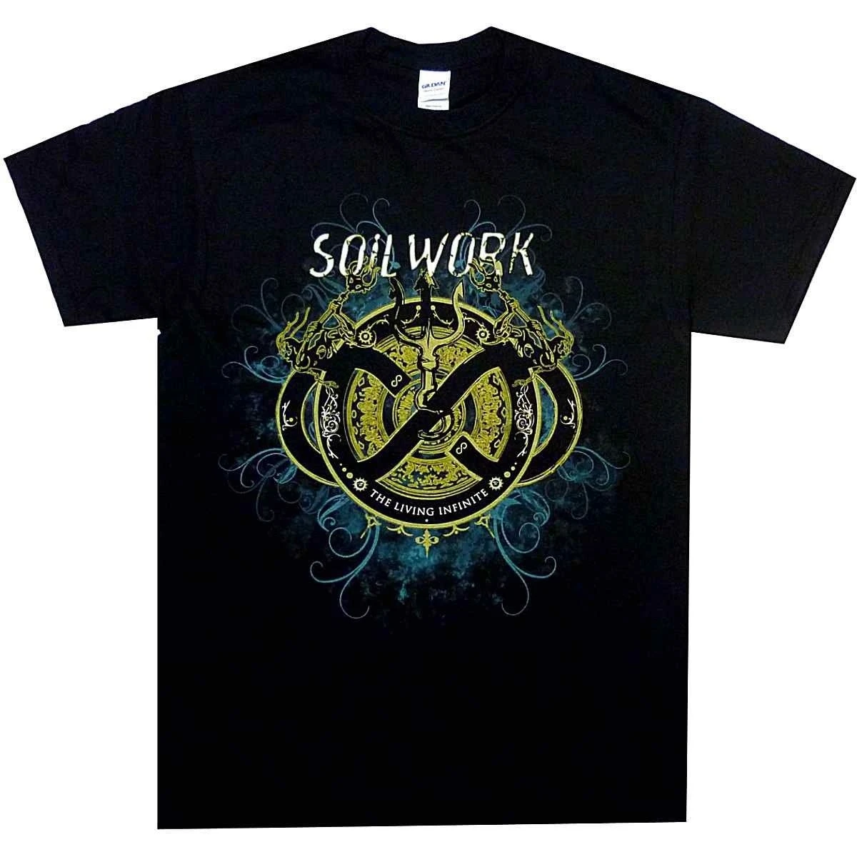 Soilwork The Living Infinite цветная рубашка S 3Xl официальная металлическая Рубашка мужская