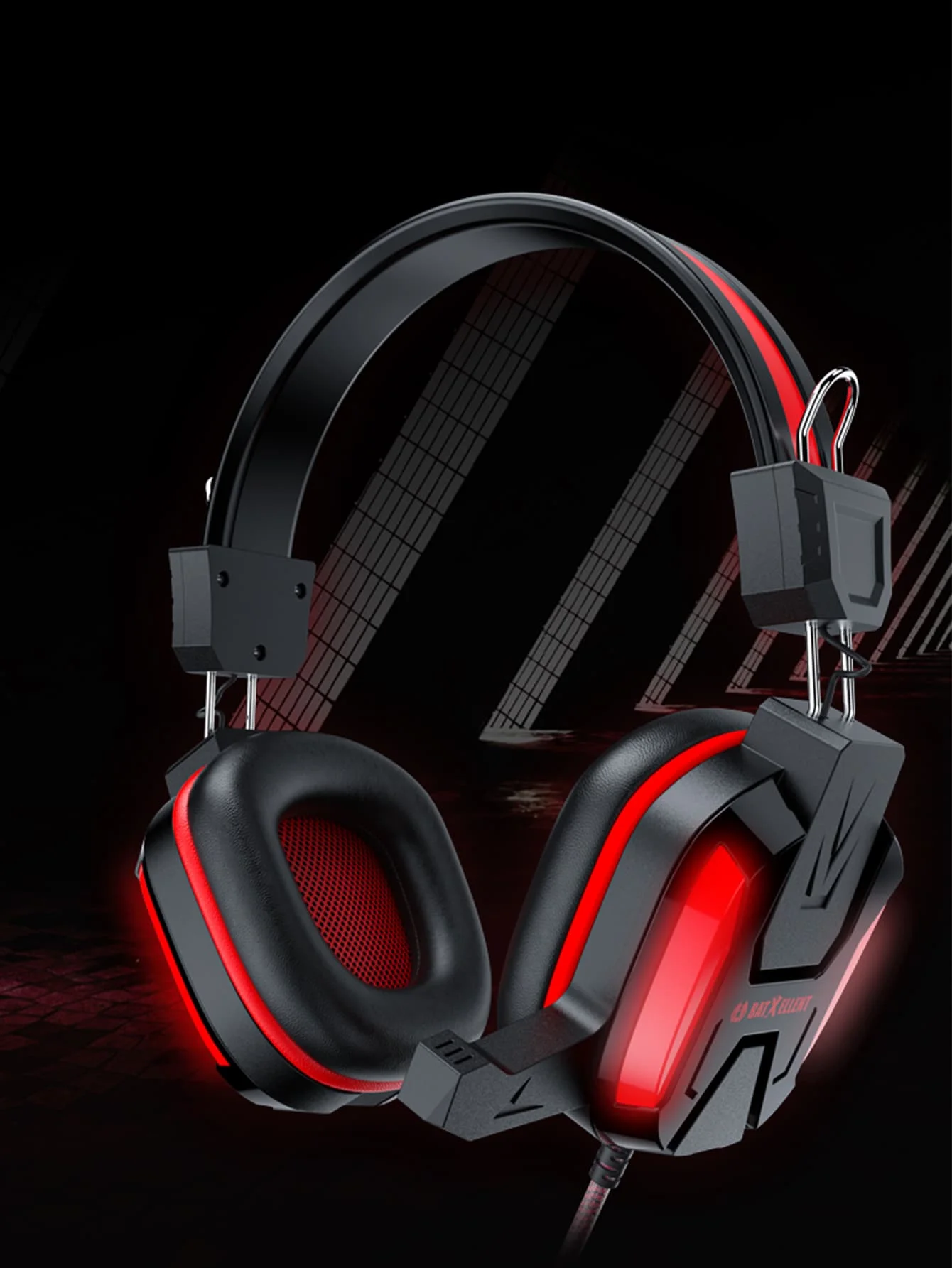 

Игровая гарнитура H7, Проводная игровая гарнитура, стереогарнитура с микрофоном и светодиодсветильник кой для ПК, PS4, игровая гарнитура Pc780