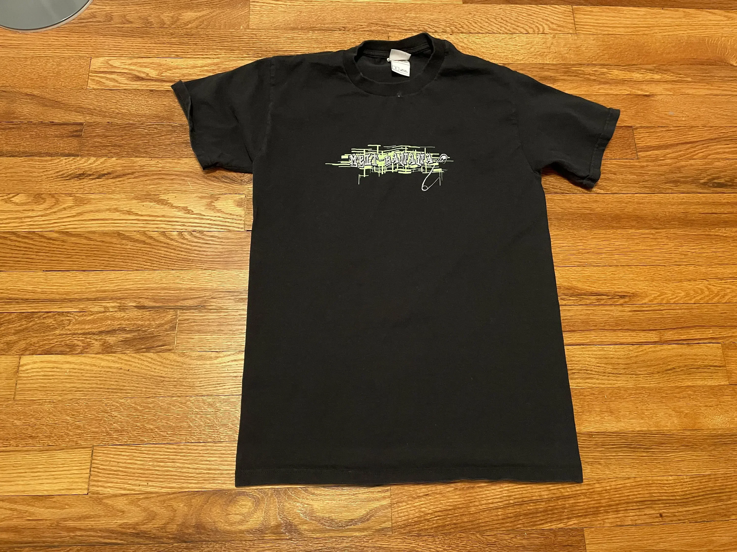 Винтажная Футболка Crazy 90S в виде банана редкодиапазонная футболка старая школа