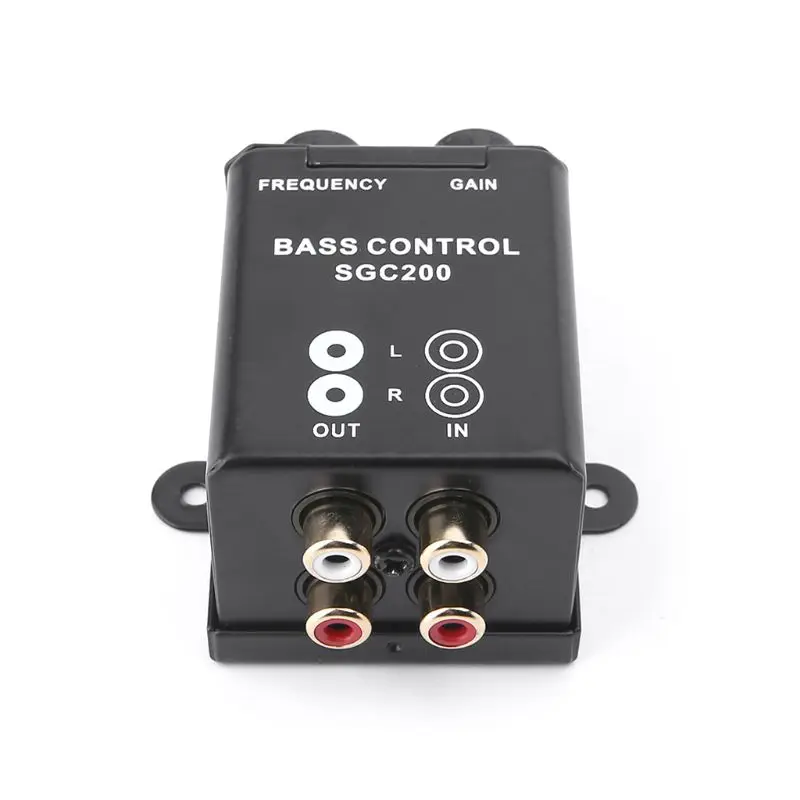 Автомобильный аудиорегулятор усилитель басов сабвуфер стереоэквалайзер