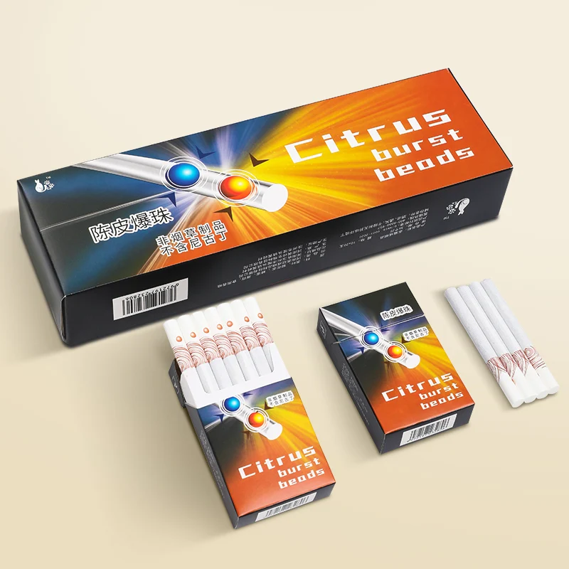 

Fruit Flavor Tea Smoke Healthy Cigarettes 100% Nicotine Free Tea Tobacco Cigarettes Substitute Smoking Accessories