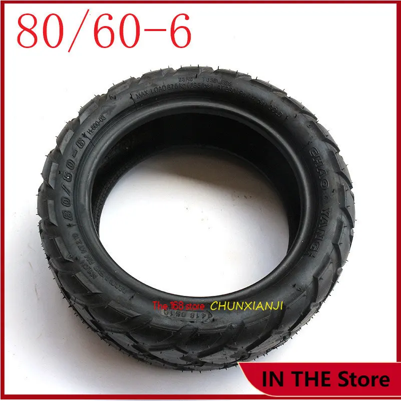Good quality 80/60-6 Vacuum Tubeless tire /Tyre For E-Scooter Motor Electric Scooter Go karts ATV Quad Speedway