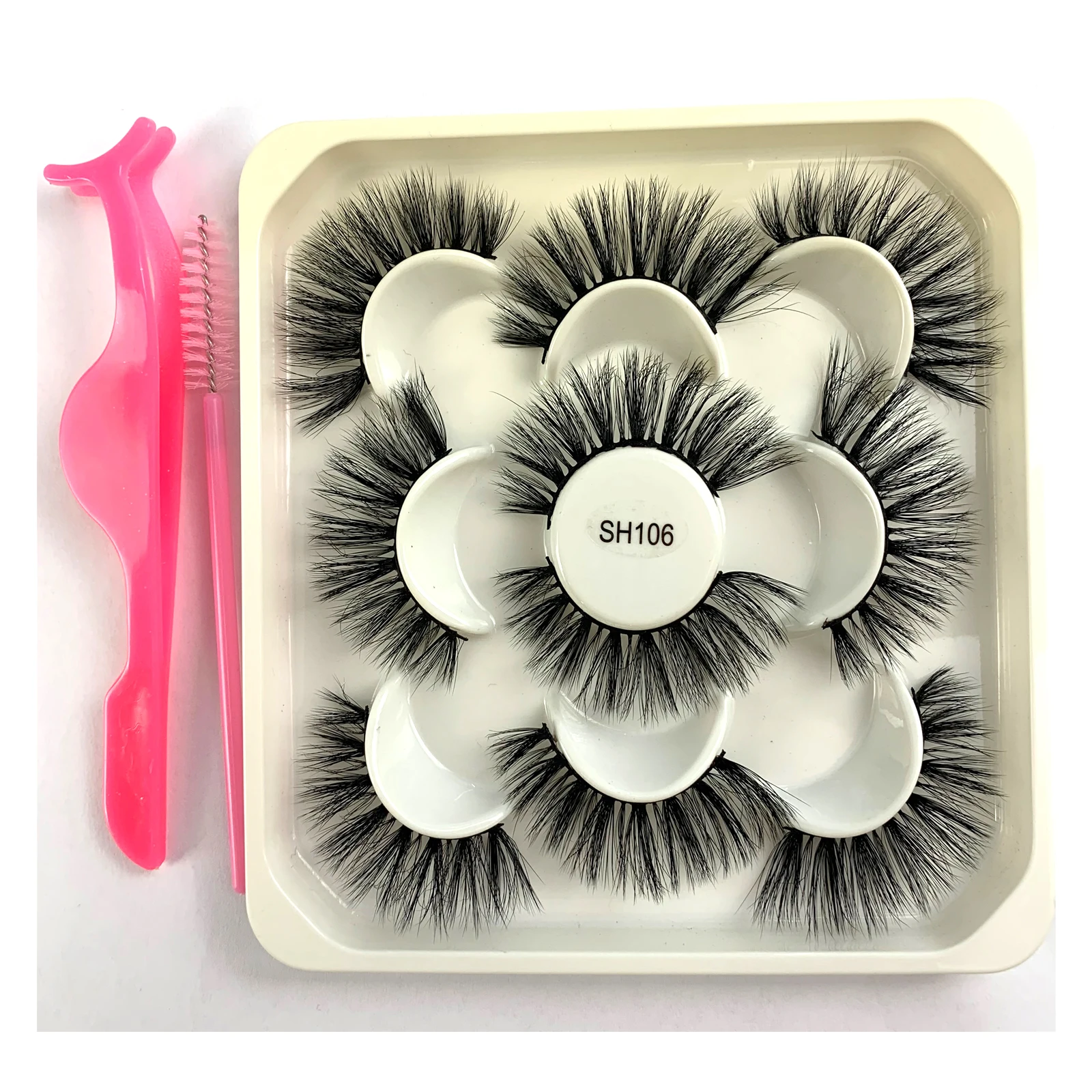 

Faux Mink Lash 3D Effect Good Factory Supplier High Quality Cheapest Price Makeup Beauty Cosplay Lady Prefer Ordered Light Soft