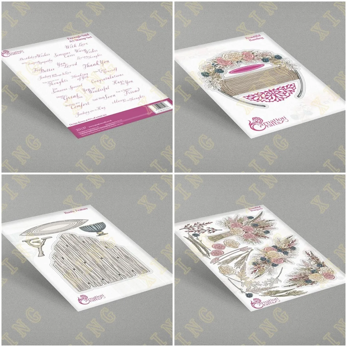 

New Say No More Complete Collection Metal Cutting Dies Clear Stamps Scrapbook Diary Decoration Embossing Template Diy Handmade