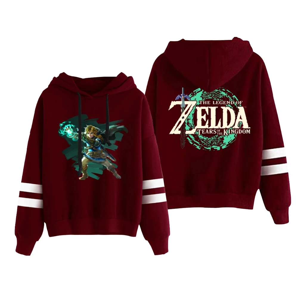 

Anime Zelda Clothes Hoodies Sweatshirts Men/women Link Graphic Streetwear Pullover Winter Warm Unisex Anime Sweatshirts