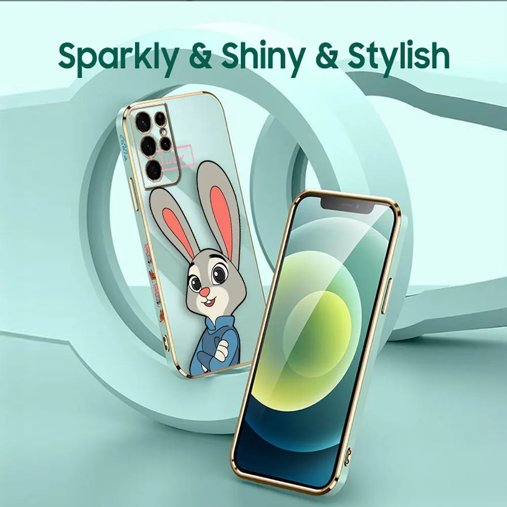 Гладкий Чехол для телефона Samsung Galaxy S24 S23 S22 S21 S20 FE S10 S9 A01 A02 A03 PLUS