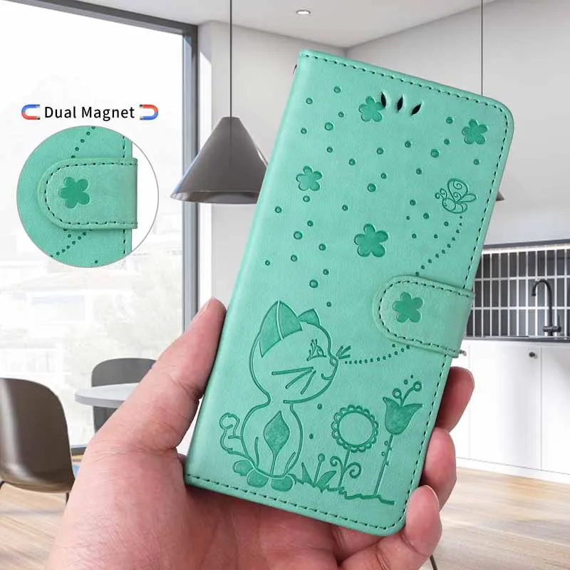 Фото Для Coque Huawei P10 P8 P9 Lite 2017, магнитный флип-кошелек, кожаный чехол-подставка для карт, чехлы для телефонов Honor 8 Lite №3