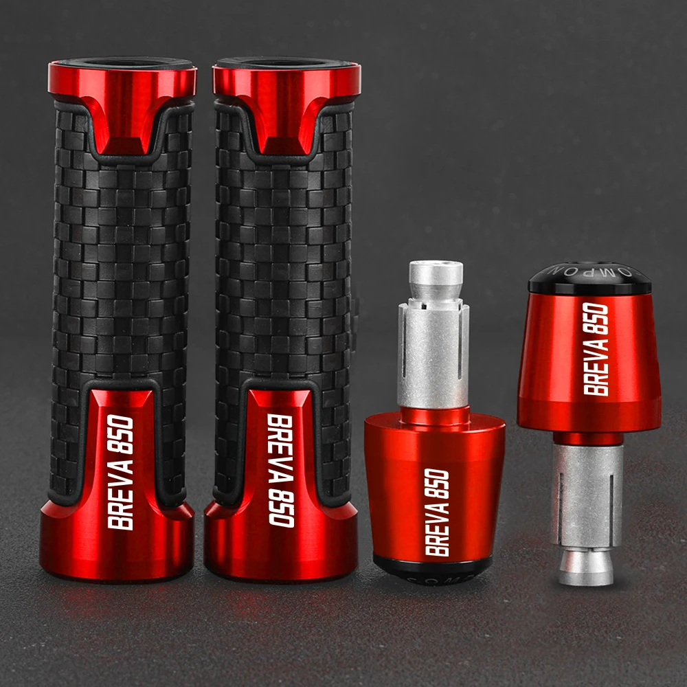 

Motorcycle CNC Handlebar Grips Handle grip Ends Plug Slider Caps For MOTO GUZZI BReva850 BReva 850 2006 2007 2008 2009 2010 2011