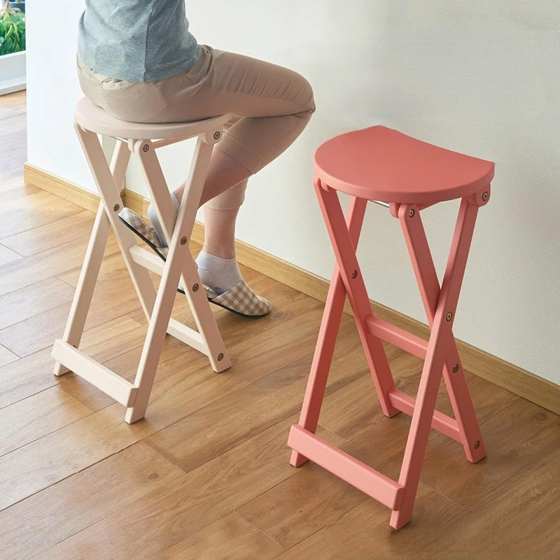 

Multifunctional Step Stool Folding Storage Step Ladder Chair Solid Wood Material Kitchen Stool Fine Workmanship 3 Step Ladder