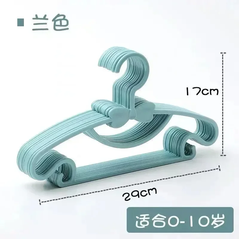 10 шт. детские вешалки для одежды с защитой от ветра