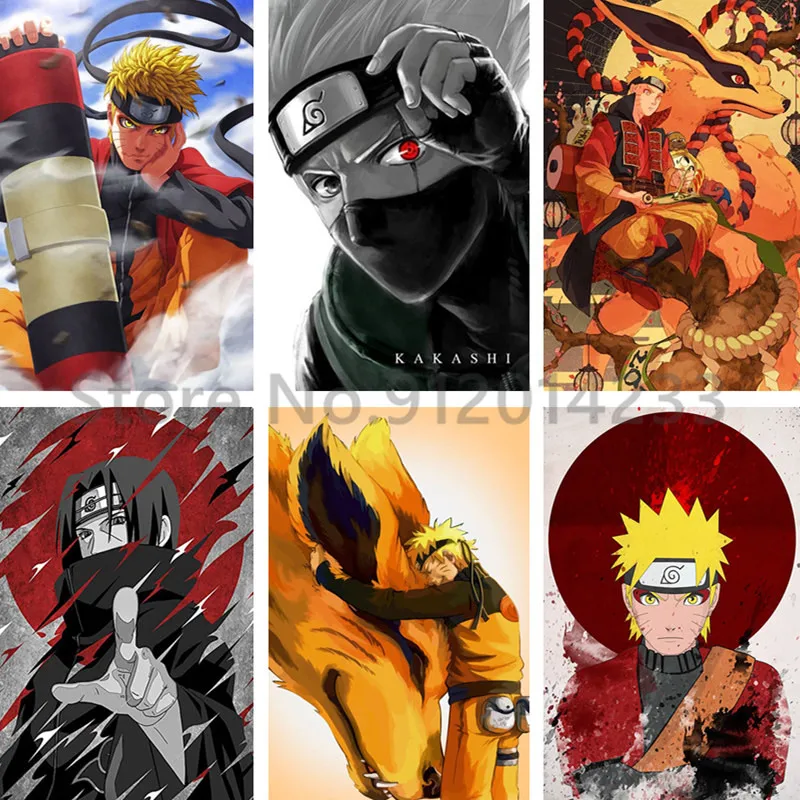 

Naruto Diamond Painting 5D Diy Japanese Anime Kakashi Kaki Sasuke Itachi Mosaic Embroidery Full Drill Rhinestone Cross Stitch