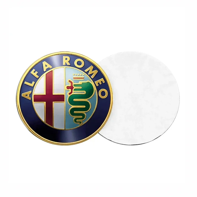Фото 4 шт., крышка центра колеса автомобиля, авто эмблема, крышка ступицы для Alfa Romeo Giulia Stelvio Giulietta 156 159 147 Mito Tonale Brera Disco Vola №2