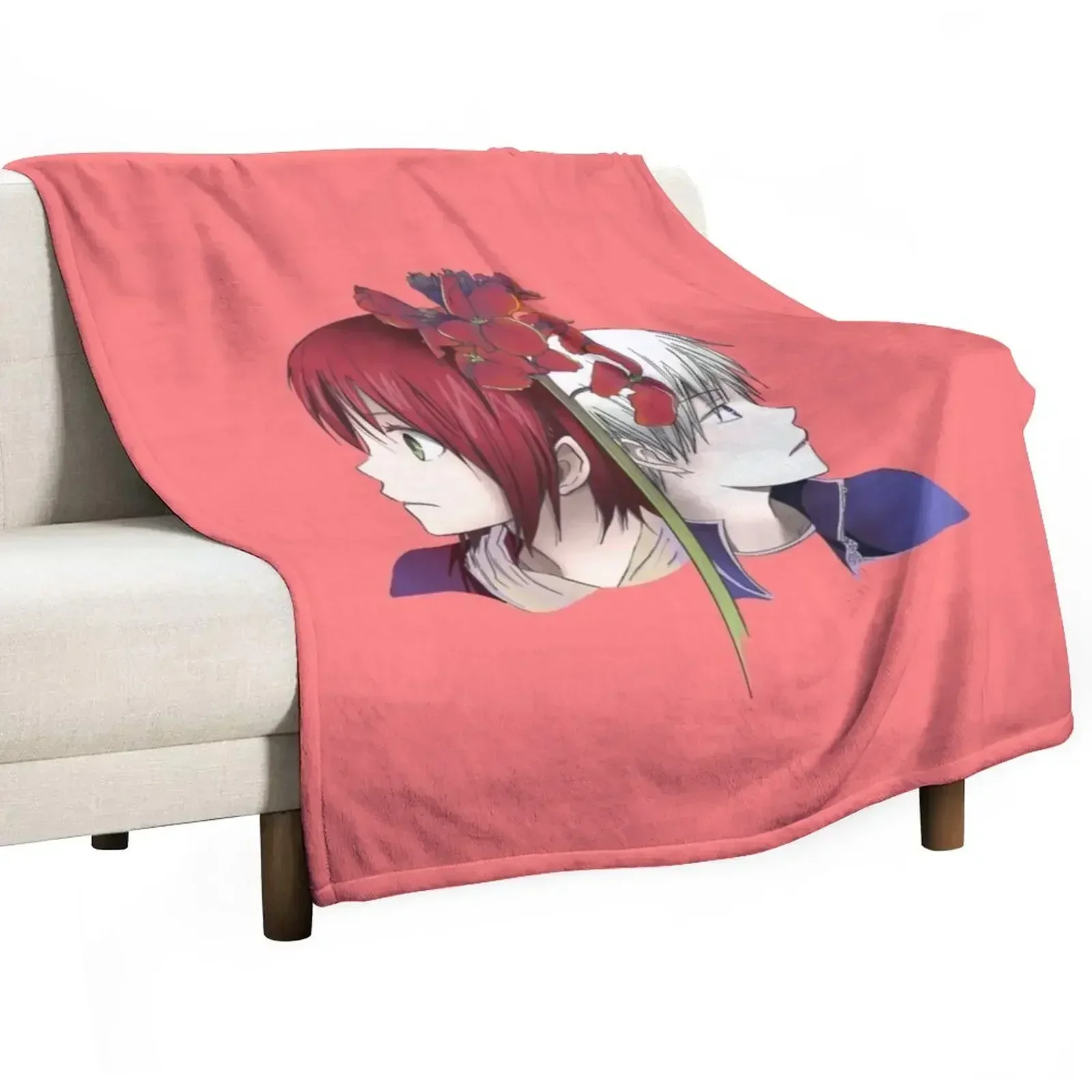 Одеяло Akagami no Shirayukihime одеяла в стиле аниме для малышей милые