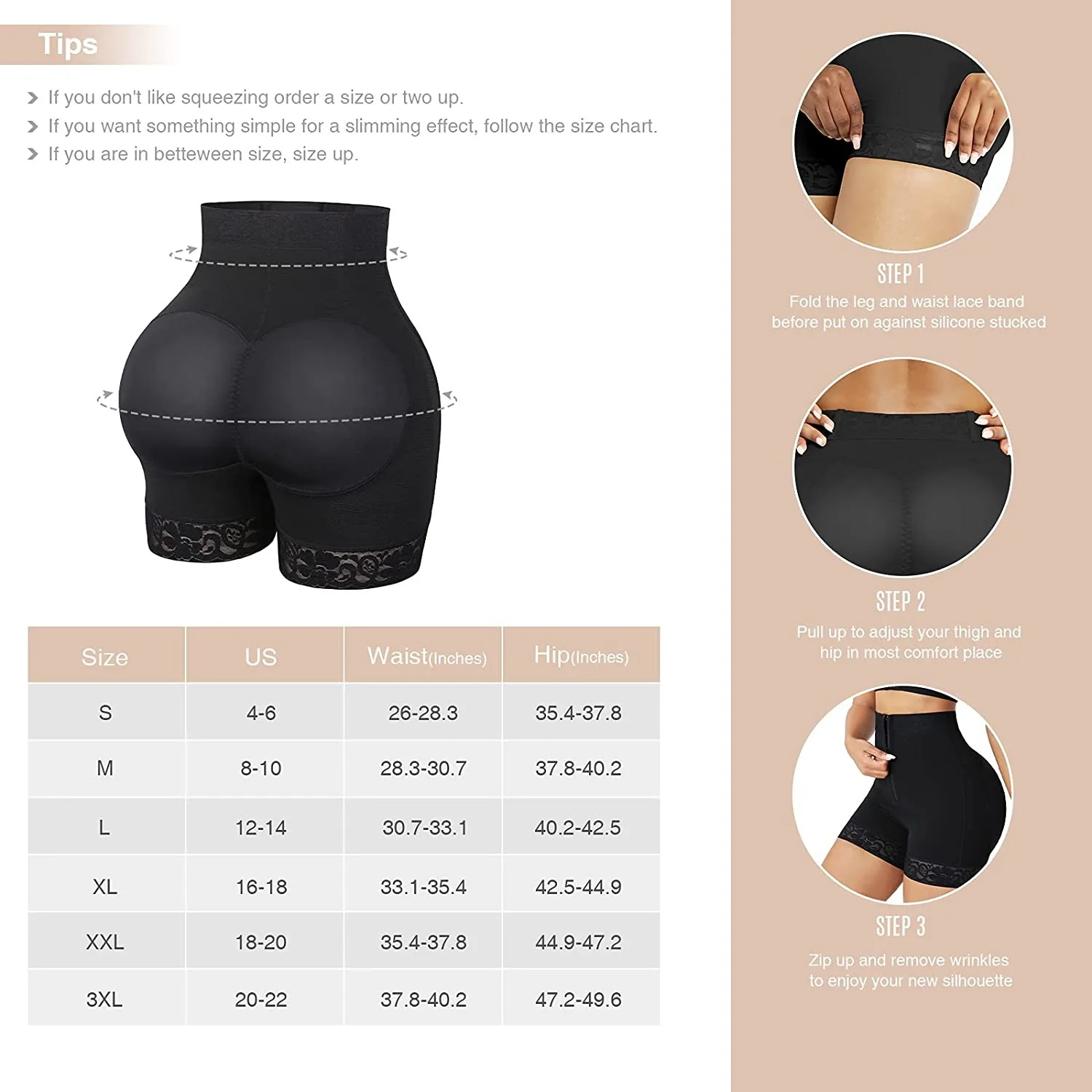 Seamless Waist Trainer Zipper Tummy Control Panties Body Shaper Shapewear Corset Fajas Reductoras Y Modeladoras Mujer Underwear