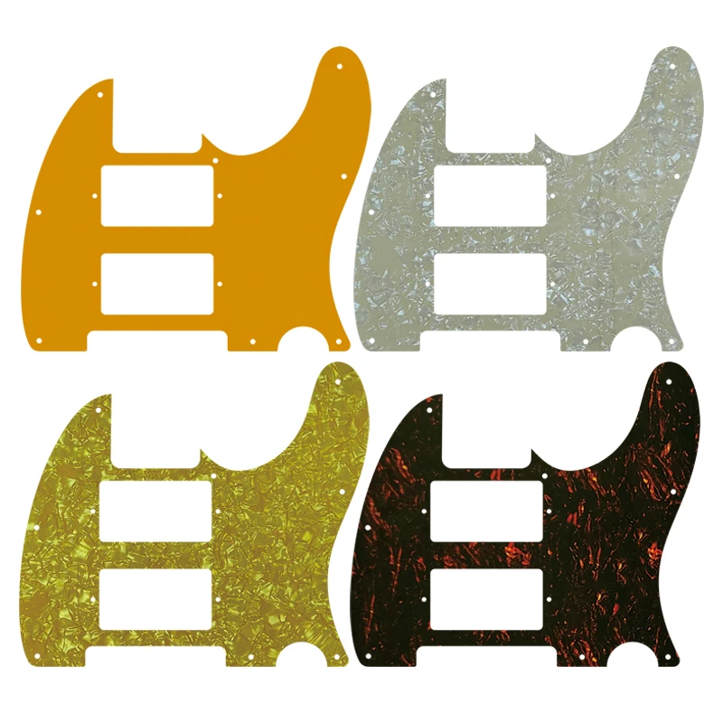 

Xin Yue Guitar Parts -For US 62' Tele 2 PAF Humbucker Pickups Tele Guitar PickGuard Scratch Plate Replacement Multicolor Options