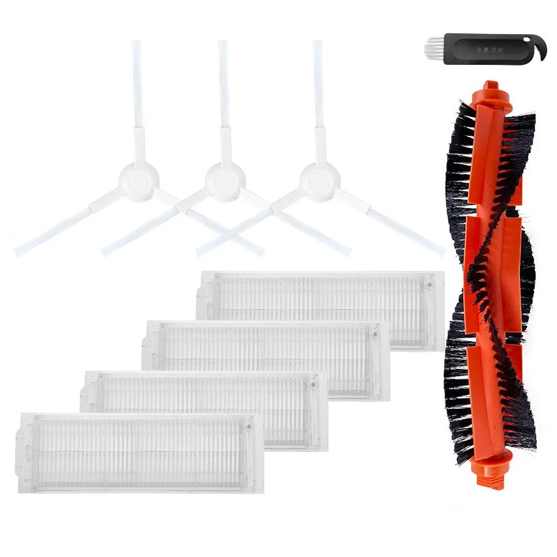 

Hepa Filter Roller Spin Brush Mop Cloth for Xiaomi Mijia LDS / STYJ02YM for Viomi V2 PRO V3 Robot Vacuum Cleaner