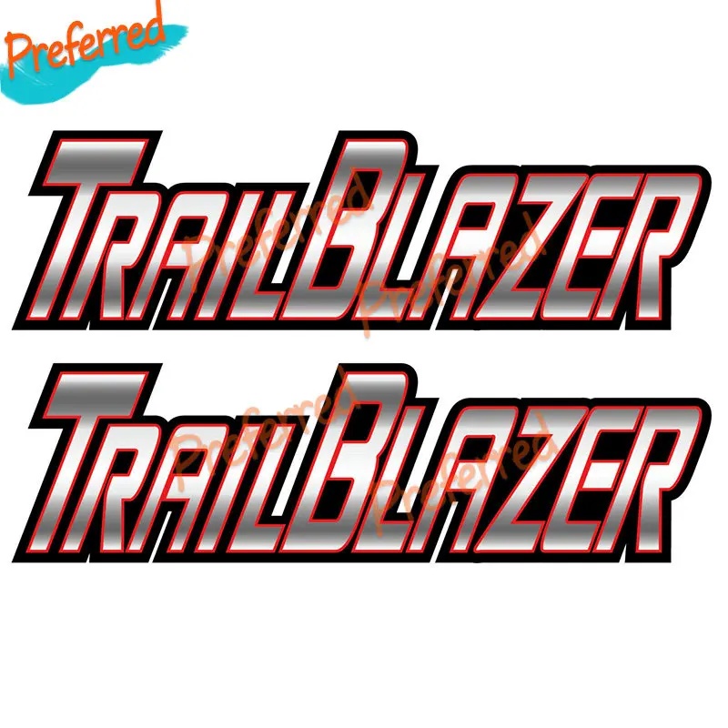 

Автомобильная наклейка Trailblazer Fender, красная спортивная виниловая наклейка для автомобиля/грузовика, корабля/кемпера для серфинга/ноутбука и ящика для инструментов/мотоцикла и шлем
